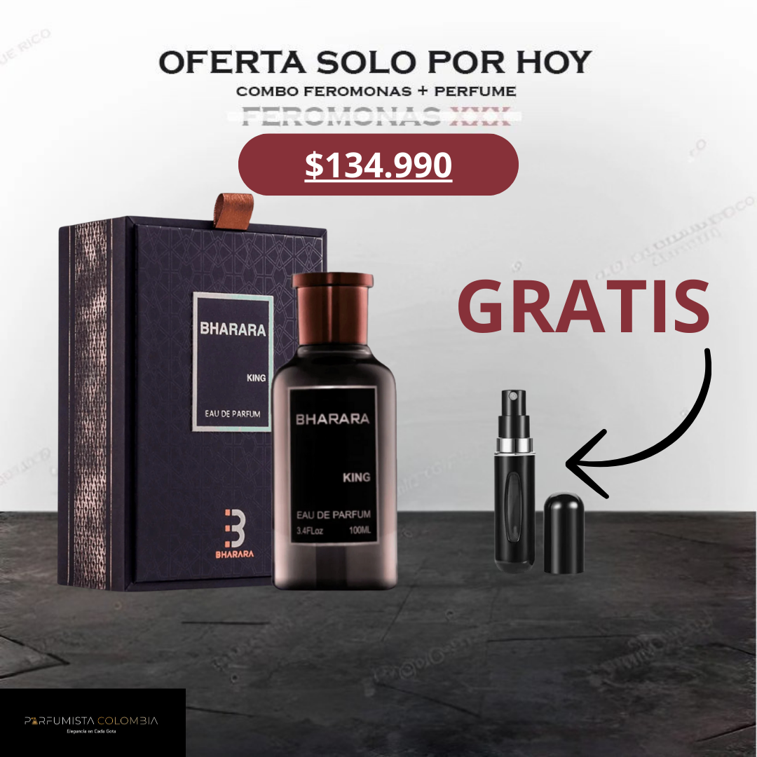 OFERTA: Bharara King 100 ML + Perfumero + Envío GRATIS